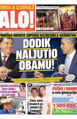 Alo - broj 3083, 23. sep 2016.