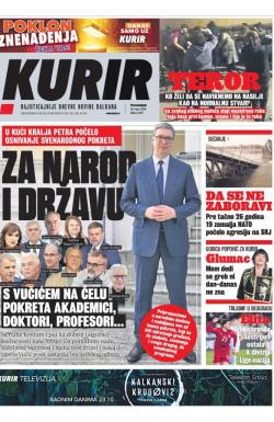 Kurir - broj 3977, 24. mar 2025.