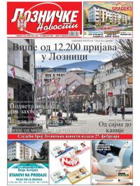 Lozničke novosti - broj 935-936, 13. feb 2026.