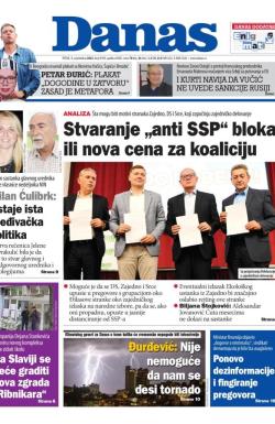 Danas - broj 9395, 1. sep 2023.