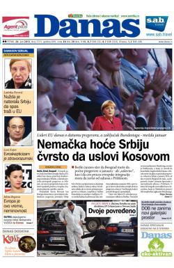 Danas - broj 5751, 28. jun 2013.