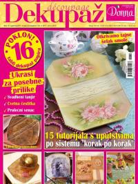 Donna dekupaž - broj 12, 26. mar 2017.