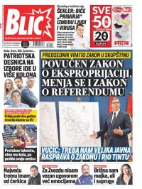 Blic - broj 8902, 9. dec 2021.