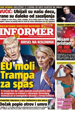 Informer - broj 4240, 25. mar 2026.