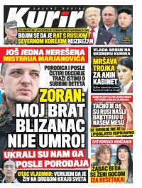 Kurir - broj 1398, 25. dec 2017.