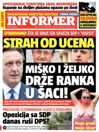 Informer CG - broj 680, 29. jul 2014.