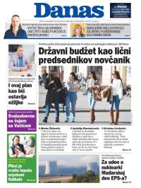 Danas - broj 9123, 11. okt 2022.