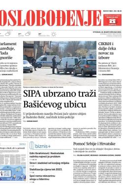 Oslobođenje - broj 26946, 22. mar 2022.