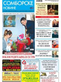 Somborske novine - broj 3263, 6. jan 2017.