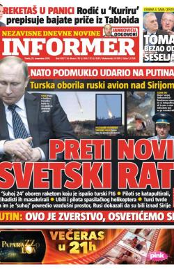 Informer - broj 1087, 25. nov 2015.