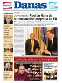 Danas - broj 7437, 8. feb 2018.