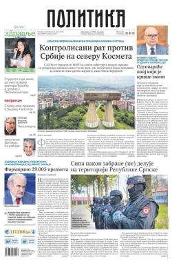 Politika - broj 39987, 31. mar 2025.