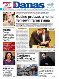 Danas - broj 7351, 14. nov 2017.