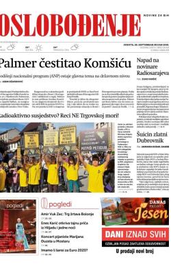 Oslobođenje - broj 26162, 28. sep 2019.