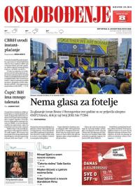 Oslobođenje - broj 27066, 11. avg 2022.
