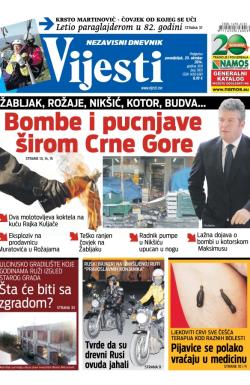 Vijesti - broj 5951, 20. okt 2014.