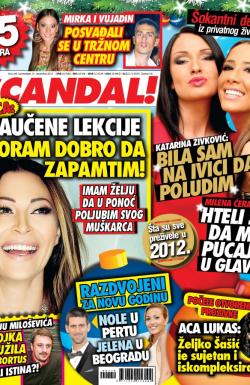 Scandal - broj 449, 31. dec 2012.