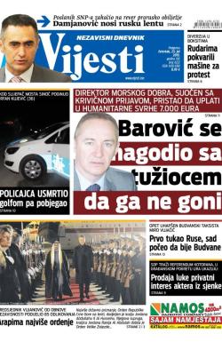 Vijesti - broj 6222, 23. jul 2015.