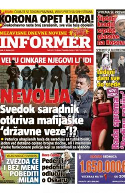 Informer - broj 2679, 12. feb 2021.