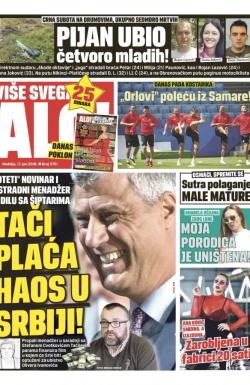 Alo - broj 3701, 17. jun 2018.