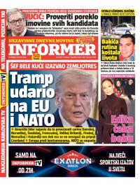 Informer - broj 4186, 19. jan 2026.