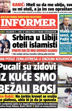 Informer - broj 867, 10. mar 2015.