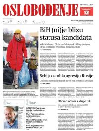 Oslobođenje - broj 26930, 3. mar 2022.