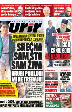 Kurir - broj 2121, 3. jan 2020.
