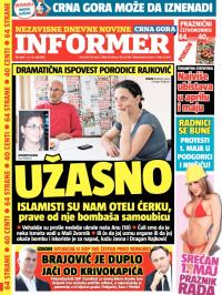 Informer CG - broj 910, 30. apr 2015.