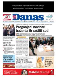 Danas - broj 7304, 28. sep 2017.