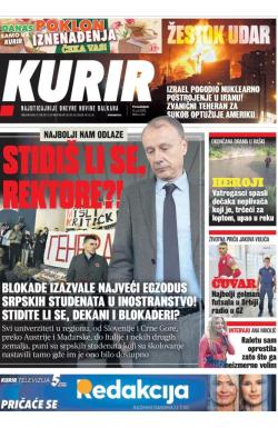 Kurir - broj 4057, 16. jun 2025.