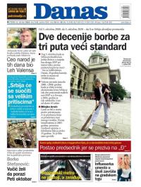 Danas - broj 8408, 6. okt 2020.