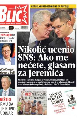 Blic - broj 7162, 21. jan 2017.