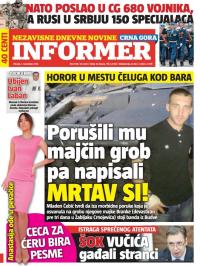 Informer CG - broj 1374, 1. nov 2016.