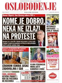 Oslobođenje - broj 24.934, 22. apr 2016.