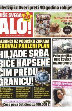 Alo - broj 3825, 19. okt 2018.