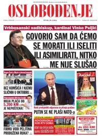 Oslobođenje - broj 24.199, 18. apr 2014.