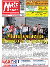 Naše novine, Temerin - broj 253, 17. jun 2016.