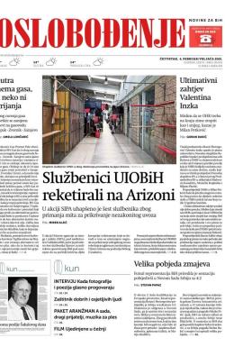 Oslobođenje - broj 26601, 4. feb 2021.