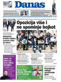 Danas - broj 8786, 19. okt 2021.