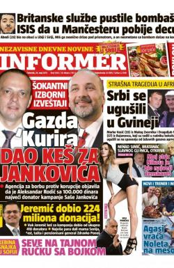 Informer - broj 1544, 25. maj 2017.
