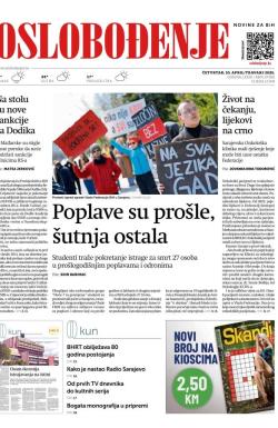 Oslobođenje - broj 27882, 10. apr 2025.