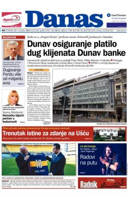 Danas - broj 6268, 27. nov 2014.