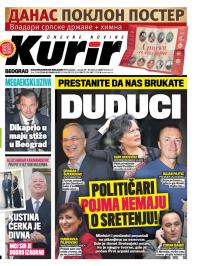Kurir - broj 729, 15. feb 2016.