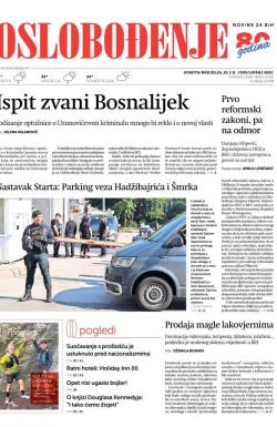 Oslobođenje - broj 27321, 10. jun 2023.