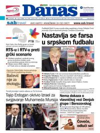 Danas - broj 5806, 22. avg 2013.