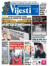 Vijesti - broj 6164, 25. maj 2015.