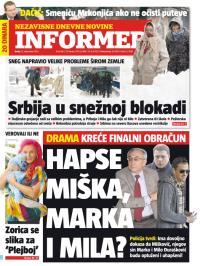 Informer - broj 186, 12. dec 2012.