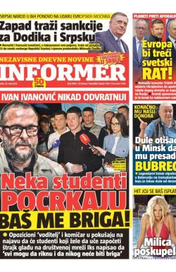 Informer - broj 3989, 28. maj 2025.