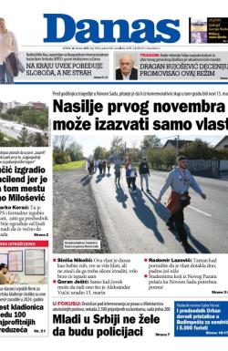 Danas - broj 10054, 28. okt 2025.